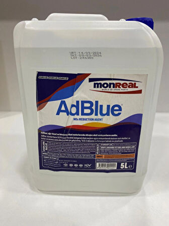 Monreal Adblue 5Litre 