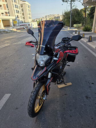 MOTOCAM Mondial Rx3 İ Evo Siperlik Ön Cam 2015-2022 Model 52cm Siyah Renkli 4mm UZUN CAM