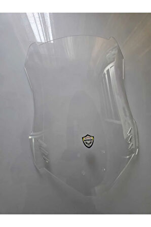 MOTOCAM Mondial Skuty Siperlik Ön Cam 2023-2025 Model 48cm Şeffaf Renkli 4mm