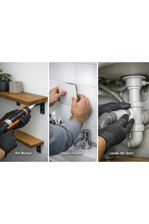 Montaj Kit Anında Tutunma Strafor Alçı Dekoratif Taş Tuğla Süpürgelik Lambri Alçıpan