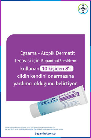 Sensiderm 20 gr - Egzamalı Ciltler için Günlük Vücut Bakım