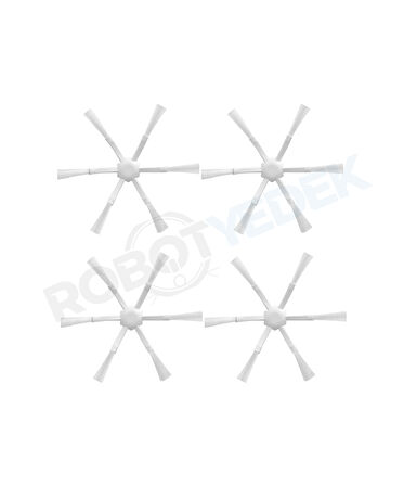 Xiaomi Vacuum Mop 2 Uyumlu Yedek Yan Fırça-4 Adet