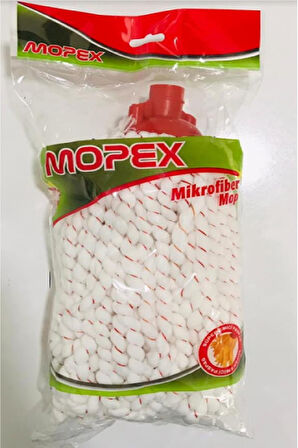 Mopex 1 Adet Mikrofiber Mop 1 Adet Ahşap Sap Takım