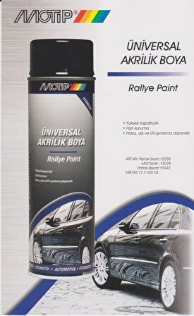 Motip Üniversal Akrilik Sprey Boya PARLAK BEYAZ 500 ml