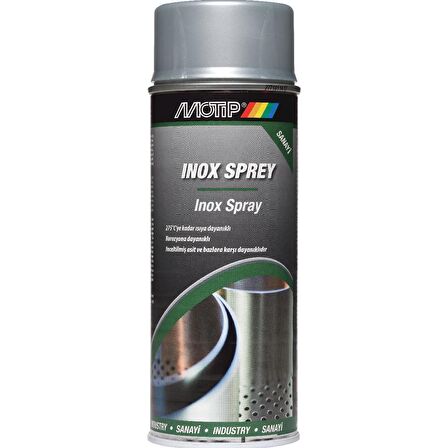 Motip Isıya Dayanıklı Paslanmaz İnox Spreyi 400 ml.