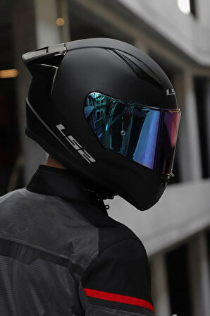 LS2 RAPID 2 RACE MAT SİYAH KASK