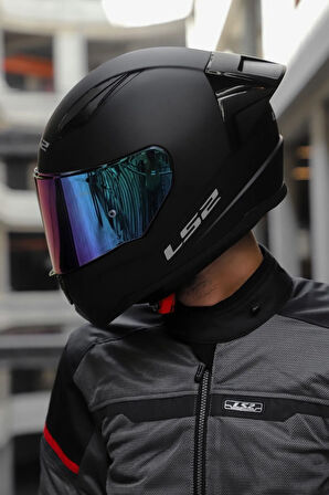LS2 RAPID 2 RACE MAT SİYAH KASK