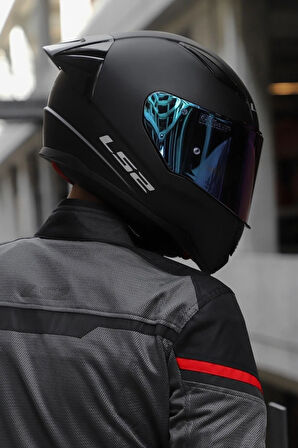 LS2 RAPID 2 RACE MAT SİYAH KASK