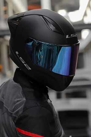 LS2 RAPID 2 RACE MAT SİYAH KASK