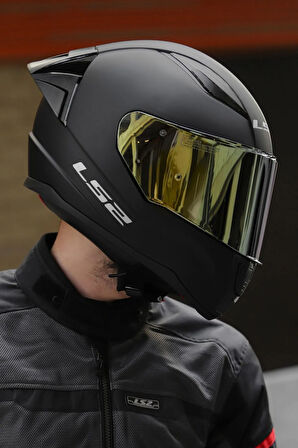 LS2 RAPID 2 RACE MAT SİYAH KASK