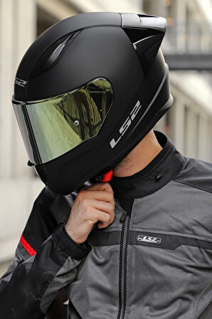 LS2 RAPID 2 RACE MAT SİYAH KASK