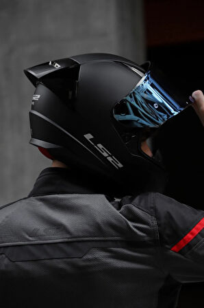 LS2 RAPID 2 RACE MAT SİYAH KASK