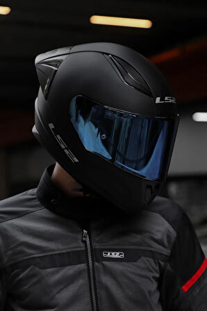 LS2 RAPID 2 RACE MAT SİYAH KASK