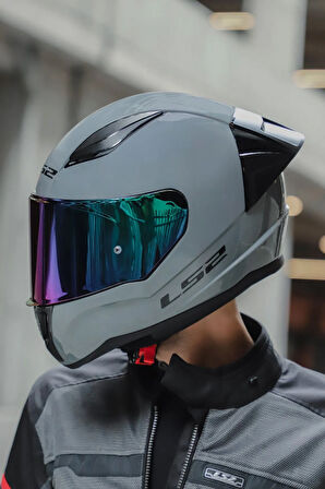LS2 RAPID 2 RACE NARDO GRİ KASK