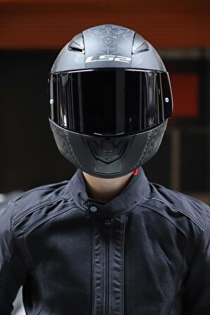 RAPID TAKAROA MAT SİYAH MOTOSİKLET KASK