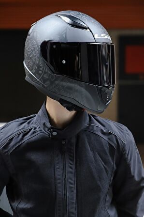 RAPID TAKAROA MAT SİYAH MOTOSİKLET KASK