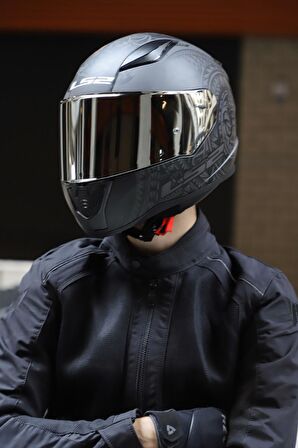 Rapıd Takaroa Mat Siyah Kask