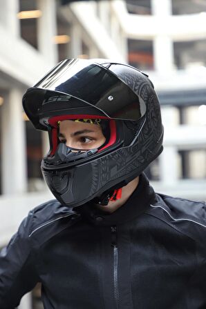 Rapıd Takaroa Mat Siyah Kask