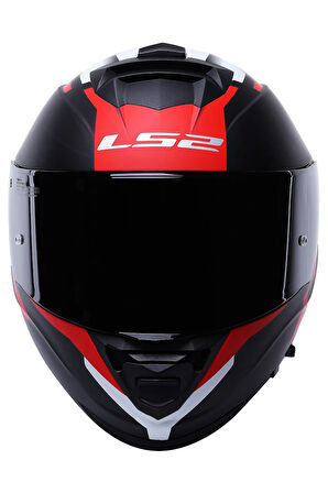 Storm 2 Nerve Mat Siyah-kırmızı Kask