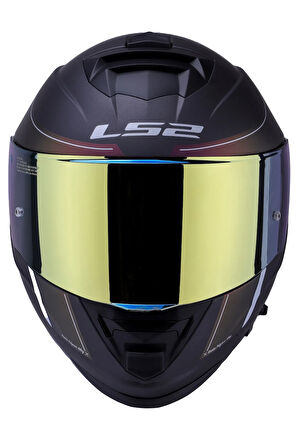 Storm Velvet Mat Siyah-gökkuşağı Kask