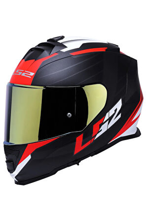 Storm 2 Nerve Mat Siyah-kırmızı Kask