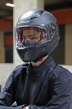 RAPID TAKAROA MAT SİYAH MOTOSİKLET KASK