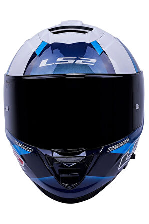 Storm Mcphee Mavi-beyaz Kask