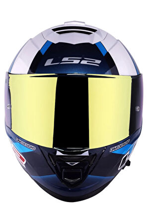 Storm Mcphee Mavi-beyaz Kask