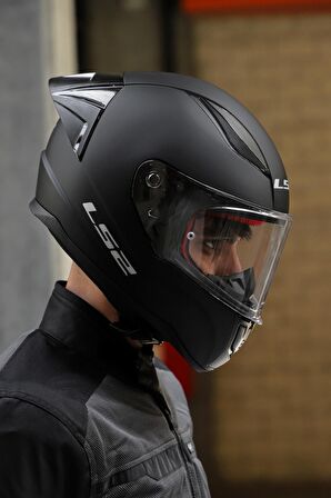 RAPID RACE MAT SİYAH KASK