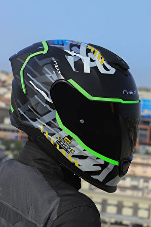 Y.100R URBANGRAM MAT SİYAH KASK