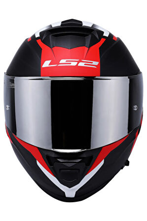 Storm 2 Nerve Mat Siyah-kırmızı Kask