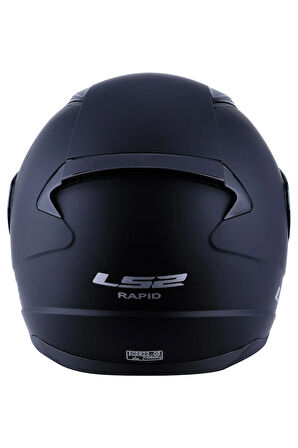 Rapıd 2 Mat Siyah Kask