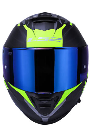 Storm 2 Nerve Mat Siyah-neon Sarı Kask