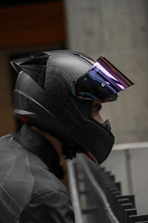 Rapıd Race Takaroa Mat Siyah Kask