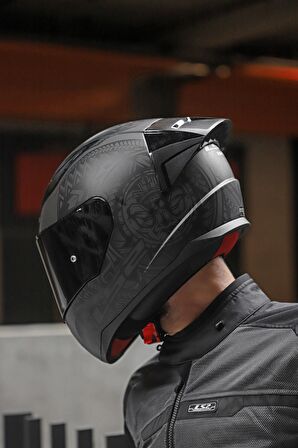 Rapıd Race Takaroa Mat Siyah Kask