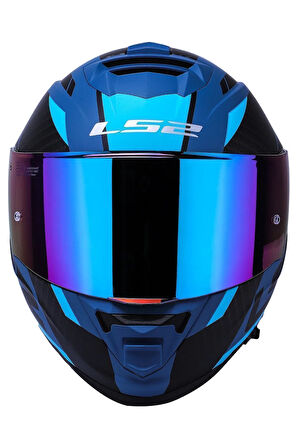 Storm 2 Racer Mat Mavi Kask