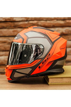 Storm Faster Mat Kırmızı-tıtanıum Kask