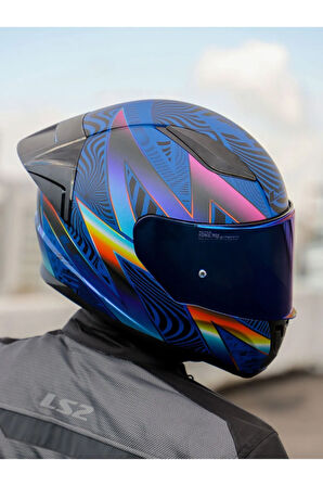 Rapıd 2 Race Optık Mat Mavi-mor Kask