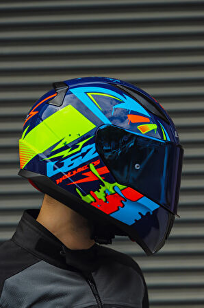 RAPİD TAGLINE MAVİ-NEON SARI