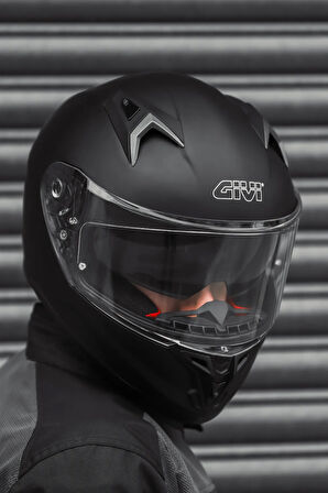 50.8 MAT SİYAH KASK