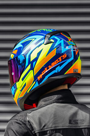 RAPİD TAGLINE MAVİ-NEON SARI
