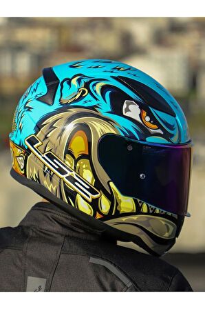 RAPID 2 NEO MAVİ-MOR KASK