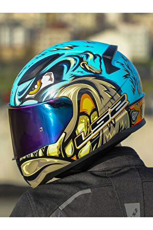 RAPID 2 NEO MAVİ-MOR KASK