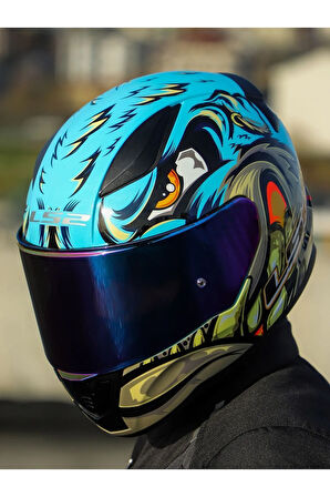 RAPID 2 NEO MAVİ-MOR KASK