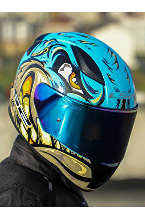 RAPID 2 NEO MAVİ-MOR KASK