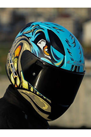 RAPID 2 NEO MAVİ-MOR KASK