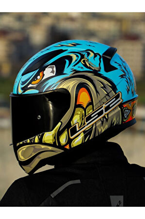 RAPID 2 NEO MAVİ-MOR KASK