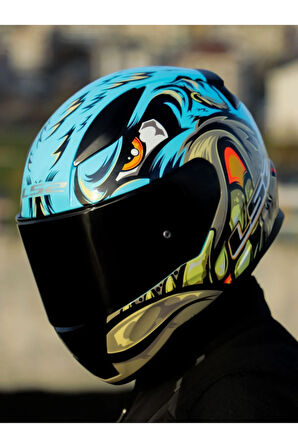 RAPID 2 NEO MAVİ-MOR KASK