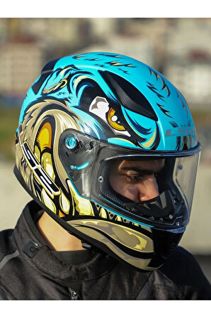 RAPID 2 NEO MAVİ-MOR KASK