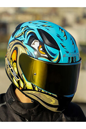 RAPID 2 NEO MAVİ-MOR KASK